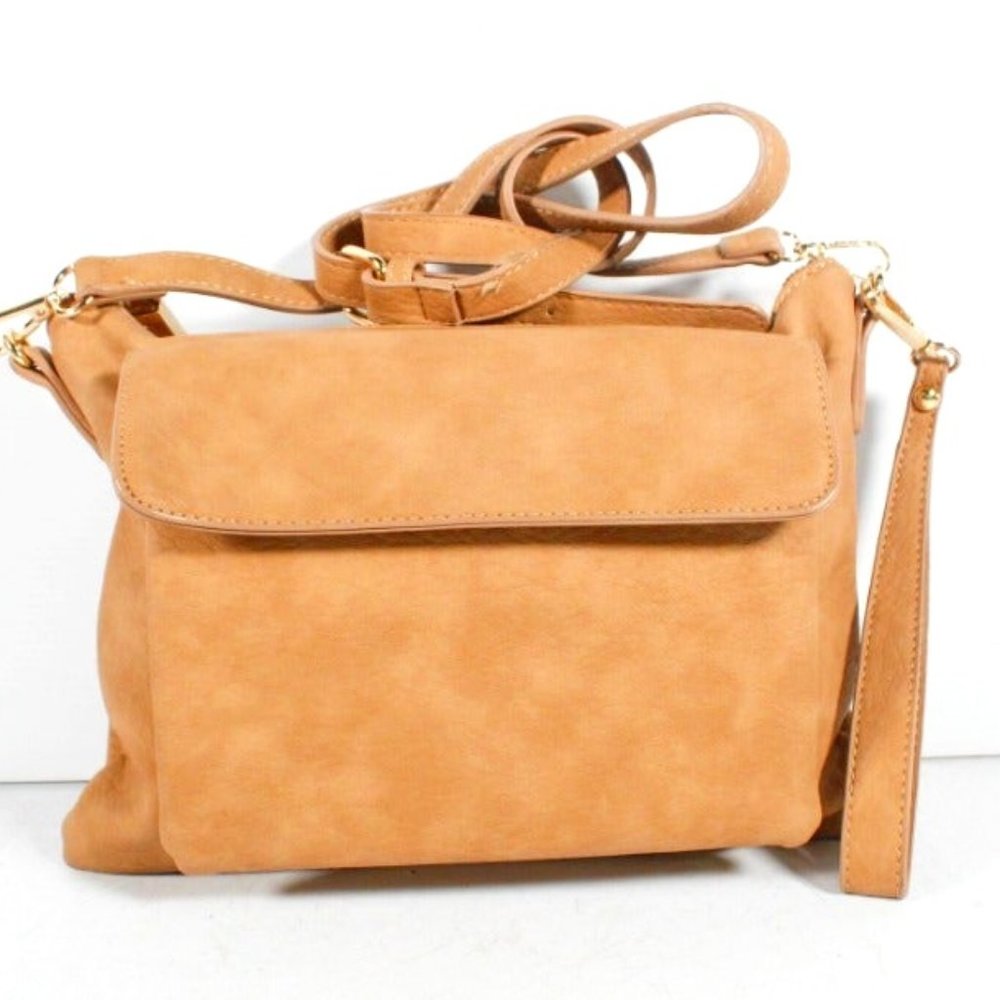 Shiraleah Brown Faux Leather Women's Fol